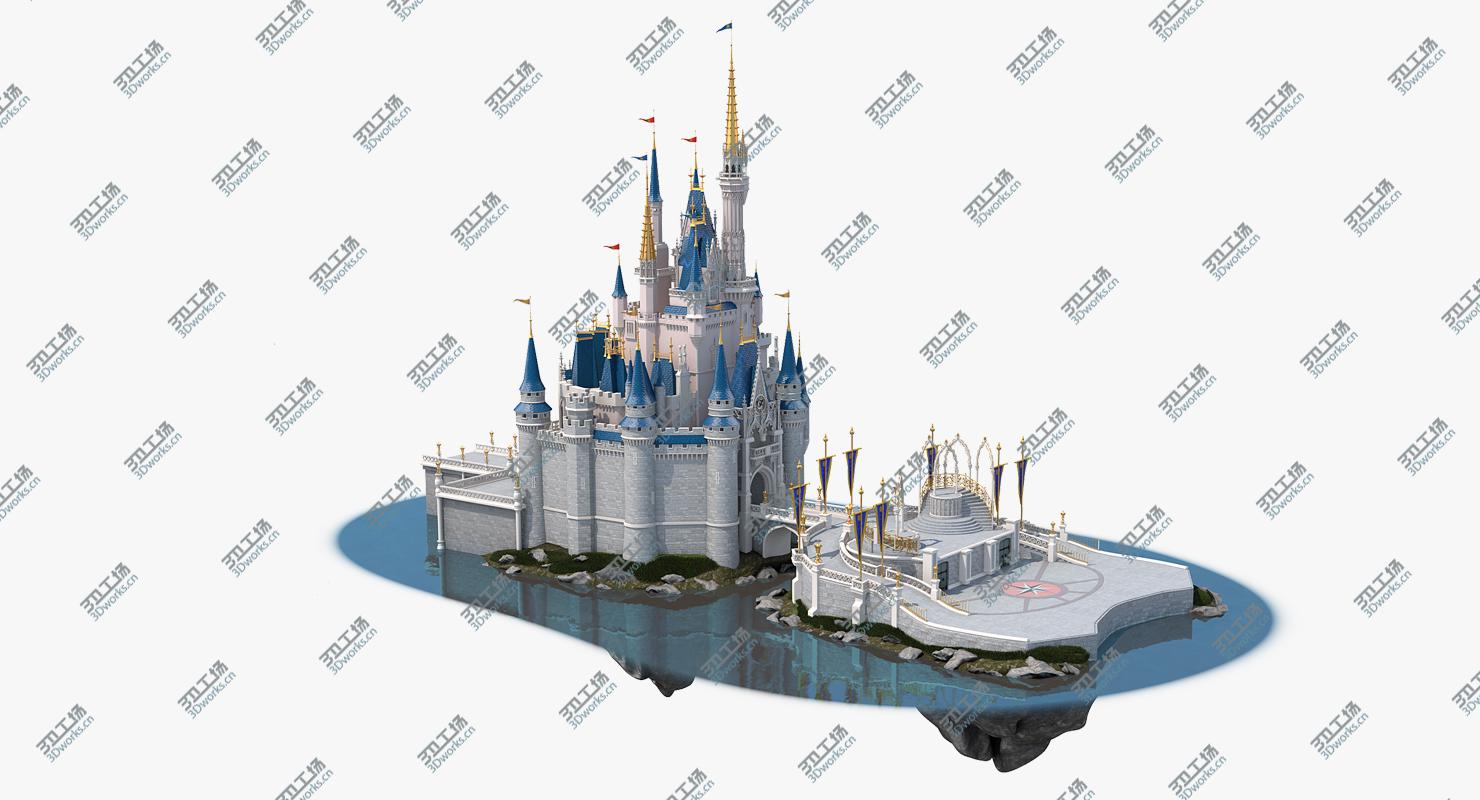 images/goods_img/20210319/3D Cinderella Castle model/2.jpg